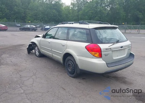 2005 Subaru Outback 2.5I Limited z USA, uszkodzony, nr VIN 4S4BP62CX57372597